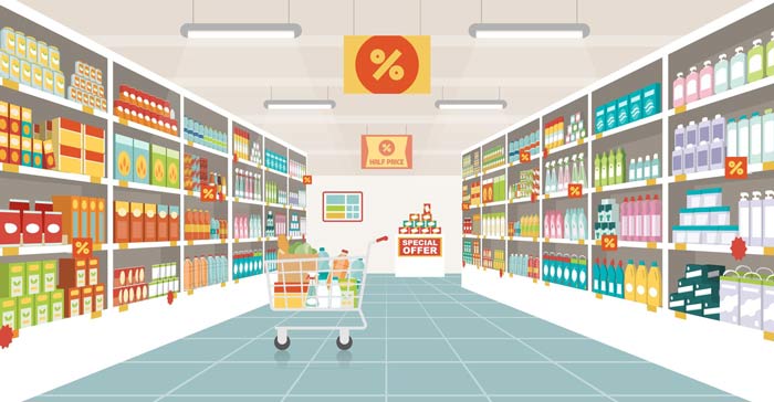 طراحی سوپرمارکت بر مبنای چه اصولی انجام می گیرد؟